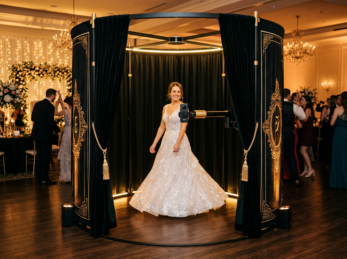 360 Video Booth without Platform